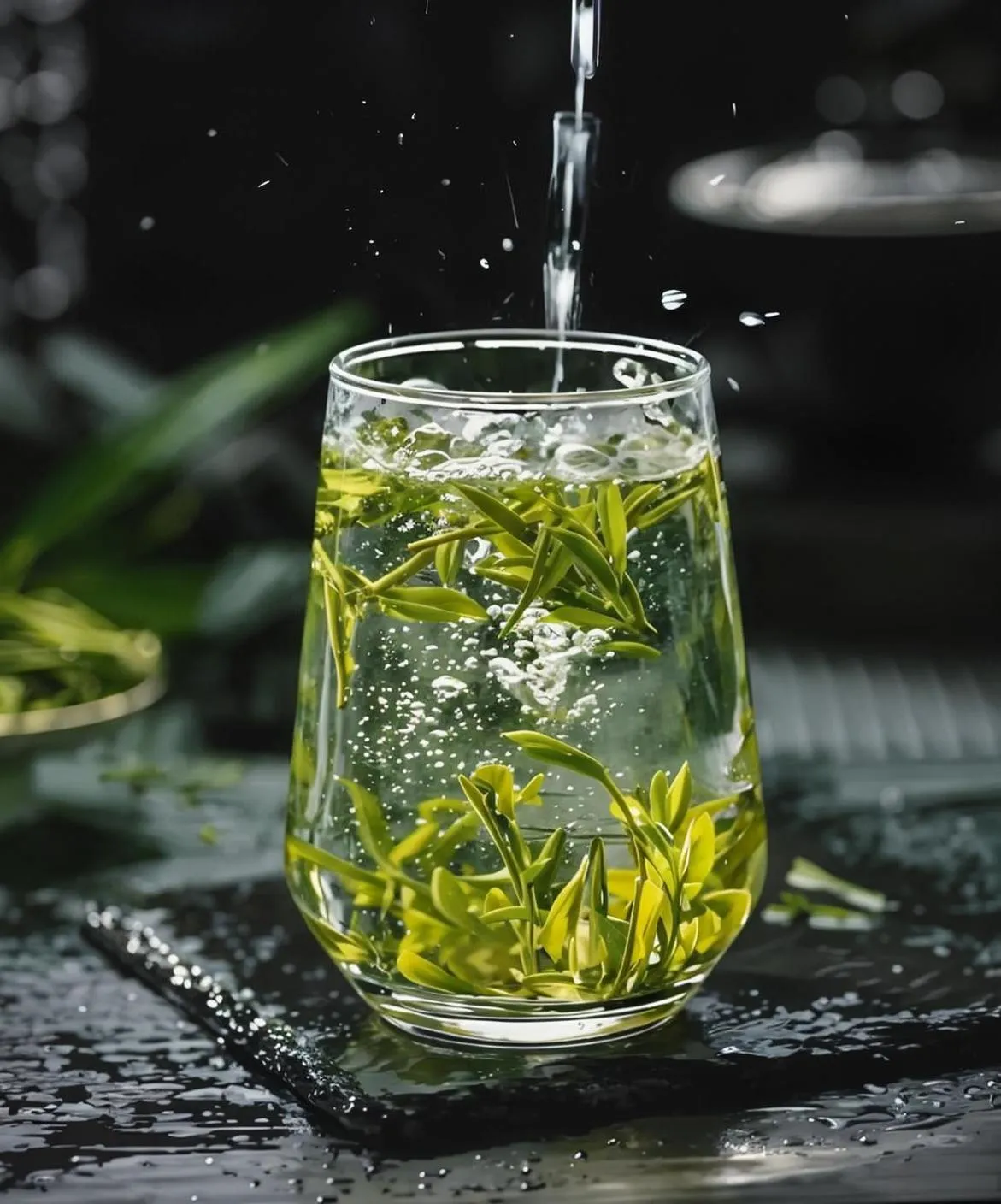Why does Longjing tea have a bean aroma.webp