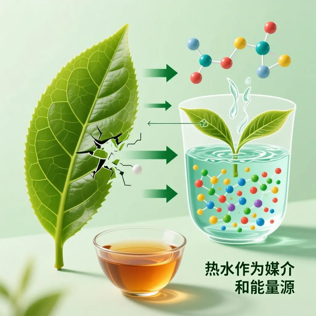Why can tea leaves be brewed to produce flavor.webp